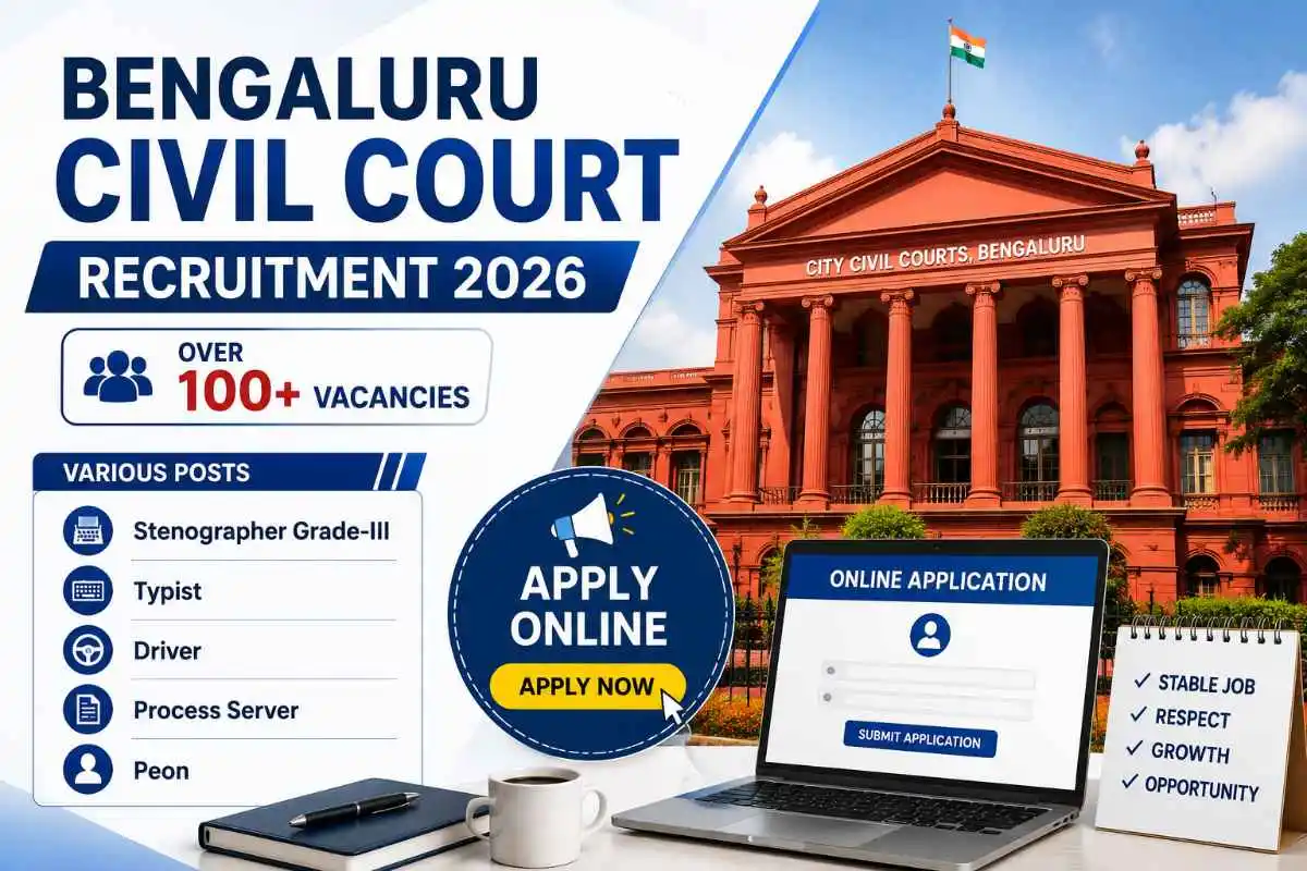Bengaluru City Civil Court Recruitment 2026